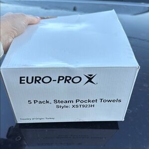 Euro-Pro Steam Pocket Towels 5 Pack